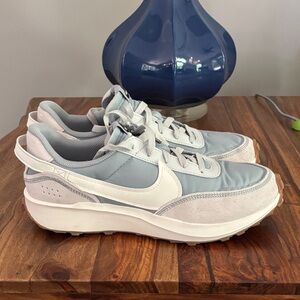 Nike Sky Blue and White Athletic Shoes